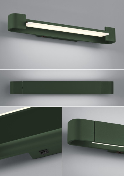 Wandleuchte BOX in grün
