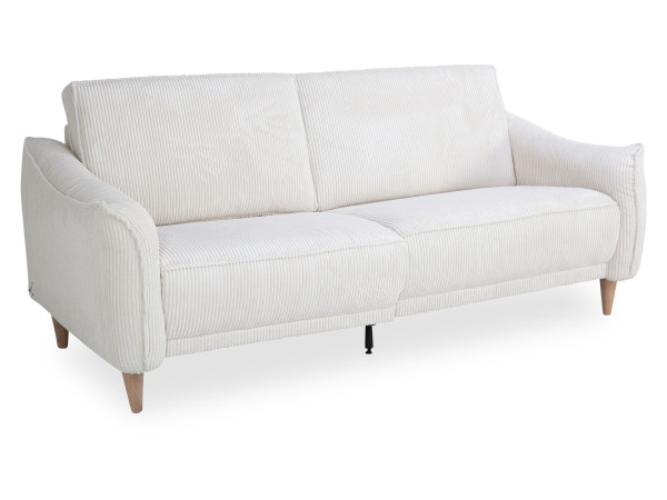 Sofa 3 Sitzer SANSIBAR SALTUM in creme aus Stoff