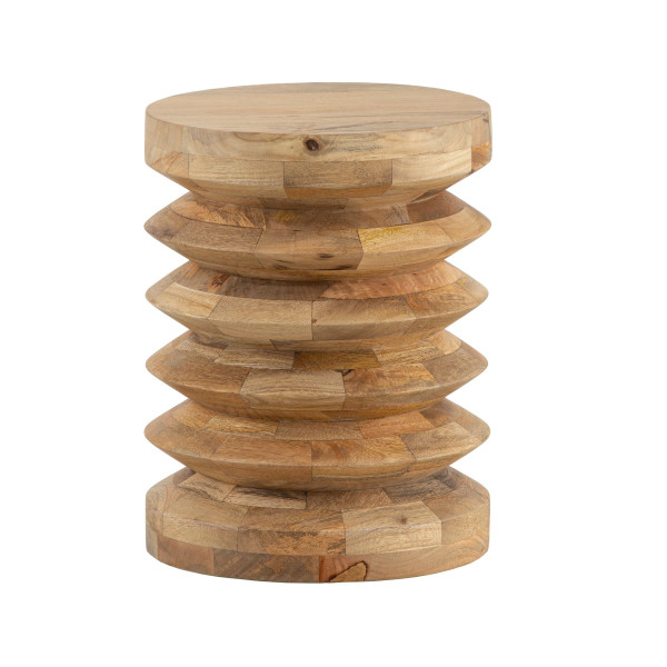 Beistelltisch in braun aus Holz