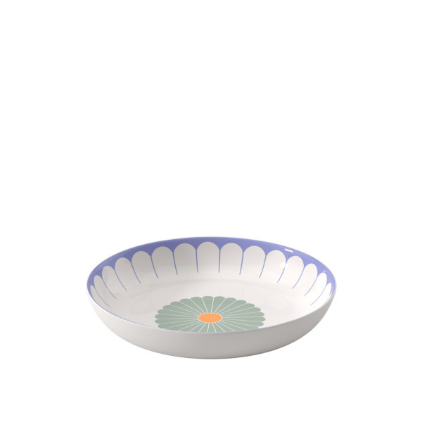 Servierschüssel FLEUR in mehrfarbig aus Bone China