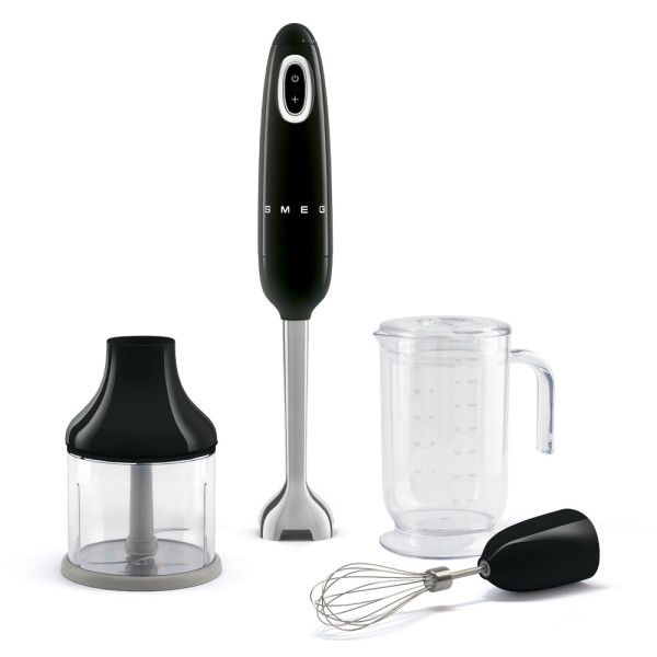 Stabmixer-Set smeg in schwarz
