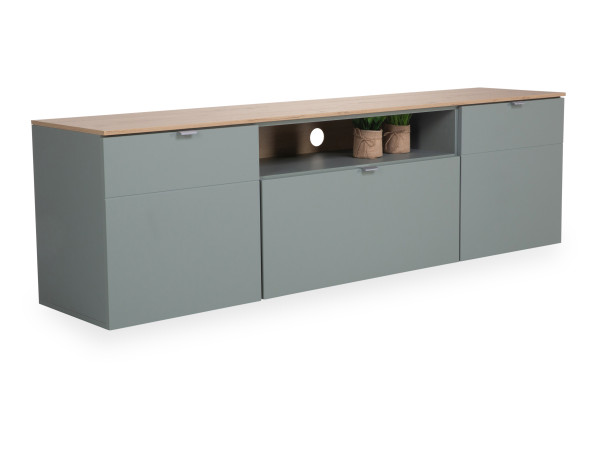Lowboard HARPER INCA in Schilf aus Dekor