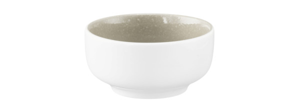 Dipschale SENTO HOME in creme aus Porzellan