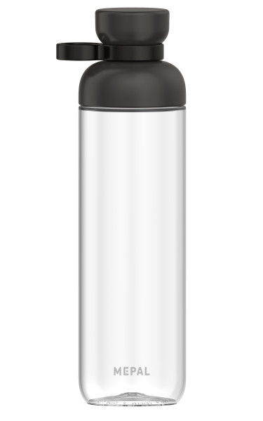 Trinkflasche VITA in schwarz aus Kunststoff
