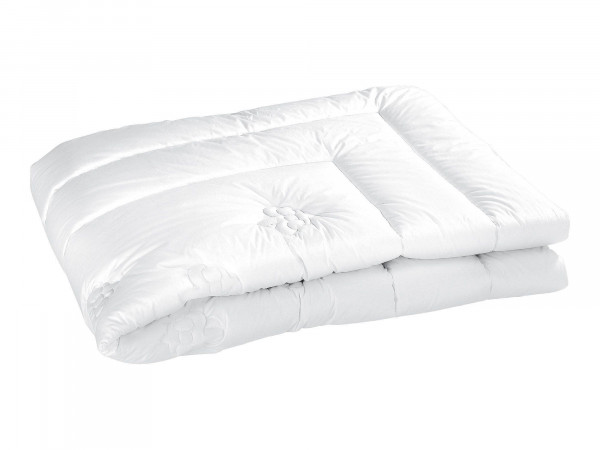 Winterbett DUO LILLY in beige aus Synthetik