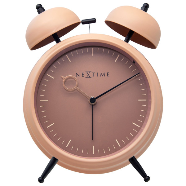 Wecker NEXTIME in rose aus Metall