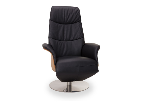 Relaxsessel vito 5093 in schwarz aus Leder