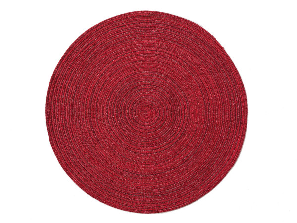 Tischset SAMBA in bordeaux aus Polyester