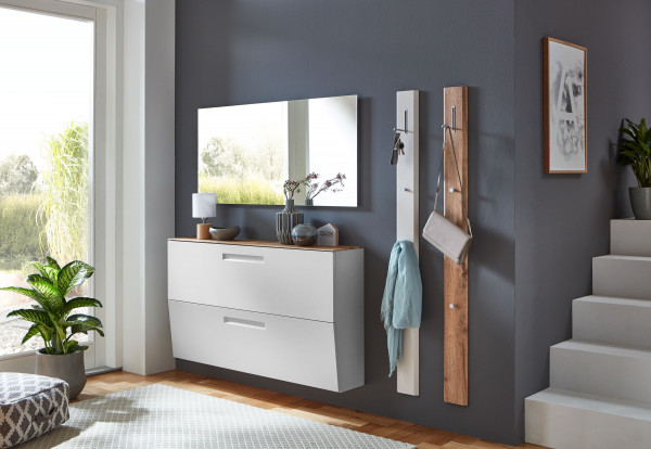 Garderobenset MONDO Mirar in sand aus Lack
