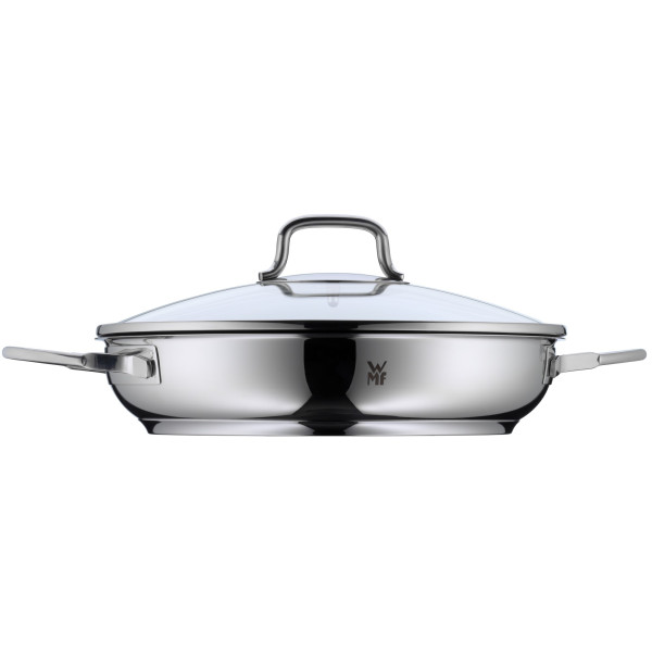 Servierpfanne WMF in silberfarben aus Metall