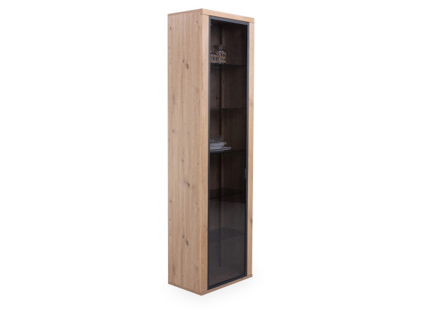Vitrine HARPER IZEDA in Eiche aus Massivholz