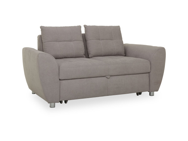 Schlafsofa vito SYSTEMO in hellgrau aus Stoff