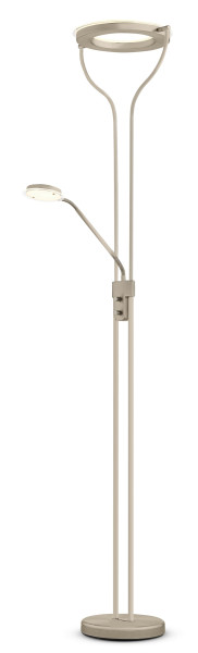 LED-Fluter SEATTLE II in beige aus Glas