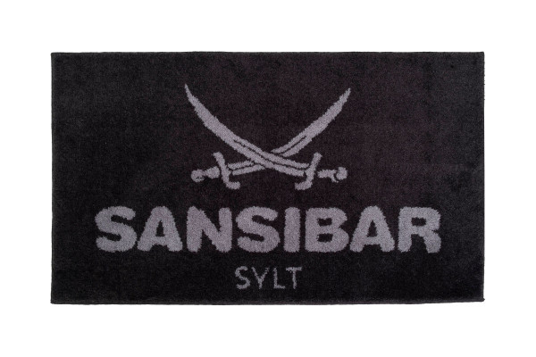Badematte SANSIBAR in anthrazit aus Polyacryl