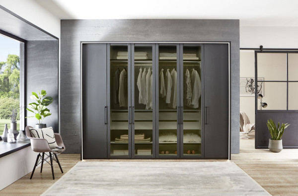 Kleiderschrank Rolf Weber WADERN in graphit aus Dekor