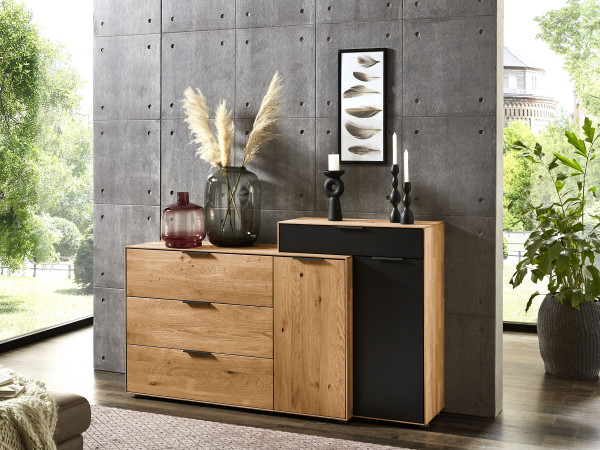 Sideboard witlake VAREDO in Wildeiche aus Massivholz