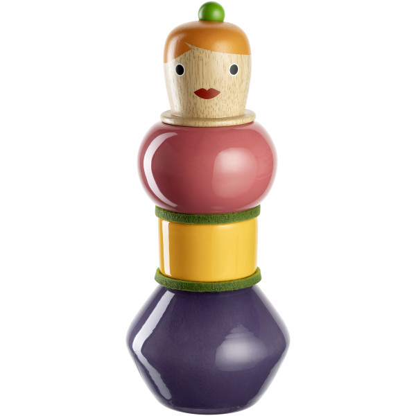 Vase BUONI AMICI in mehrfarbig aus Mischgewebe