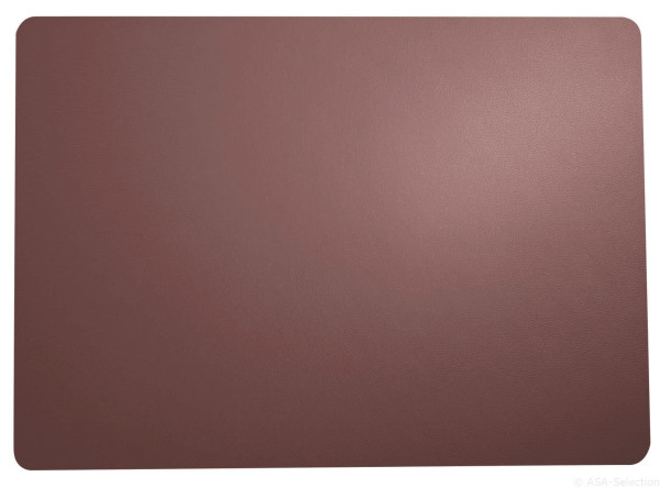 Tischset plum in lila aus PVC