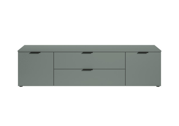 Lowboard HARPER BARRA in Salbei aus Dekor