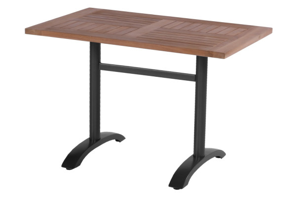 Gartentisch SOPHIE in schwarz aus Holz