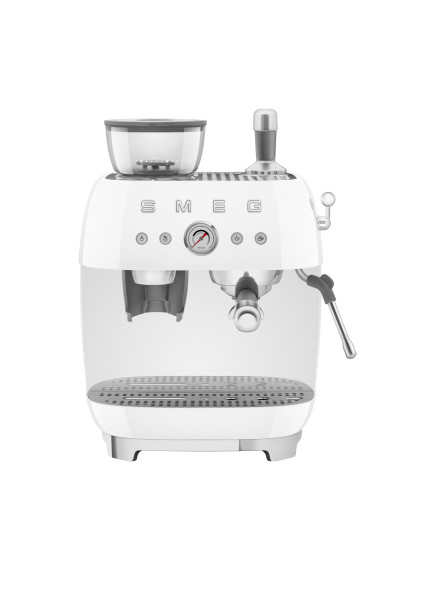 Siebträgermaschine smeg in weiß