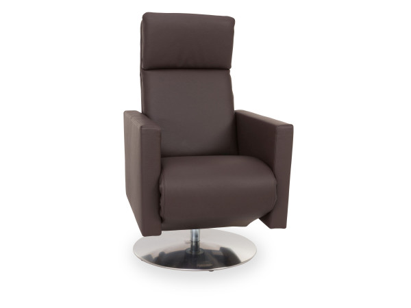 Relaxsessel erpo CL 210 in mocca aus Leder