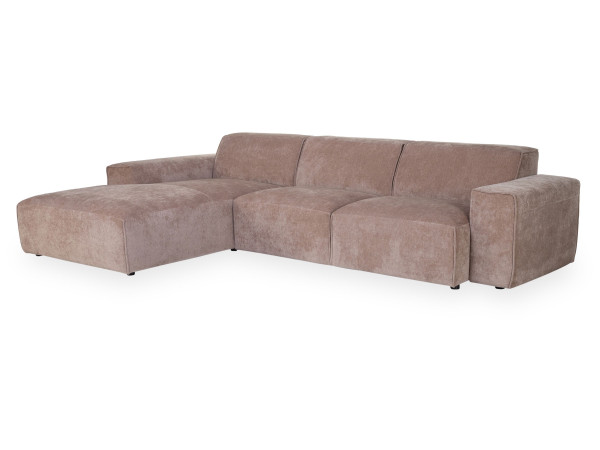 Polsterecke MOUTIQUE LORI in taupe aus Stoff