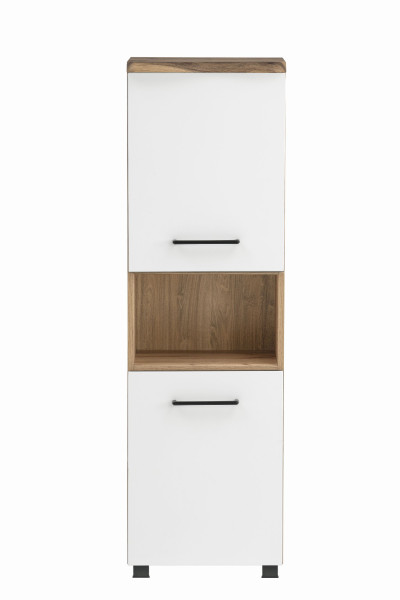 Midischrank vito KEYTO in weiß aus Dekor