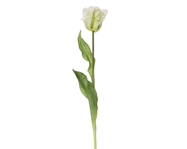 Kunstblume Tulpe in gelb aus Polyester