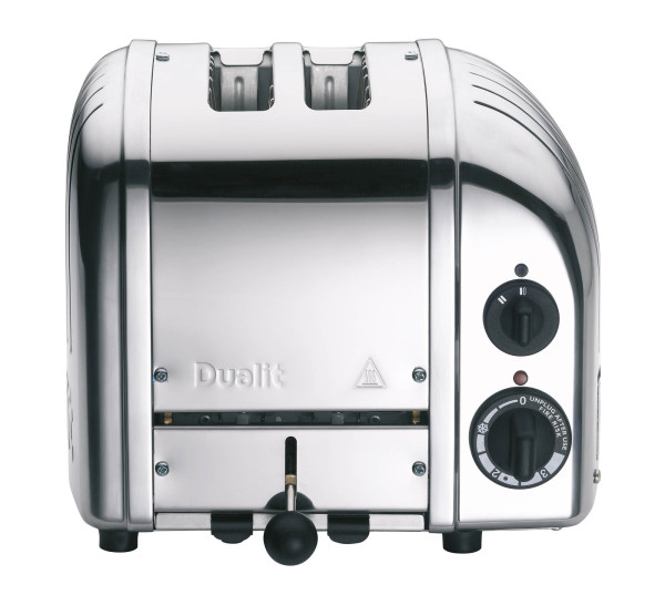 Toaster Dualit 2-Scheiben NewGen in silberfarben aus Edelstahl