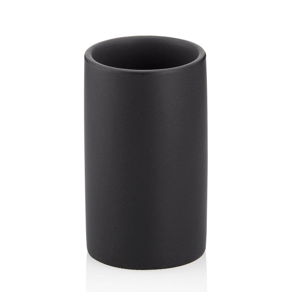 Becher MATSI in schwarz aus Keramik
