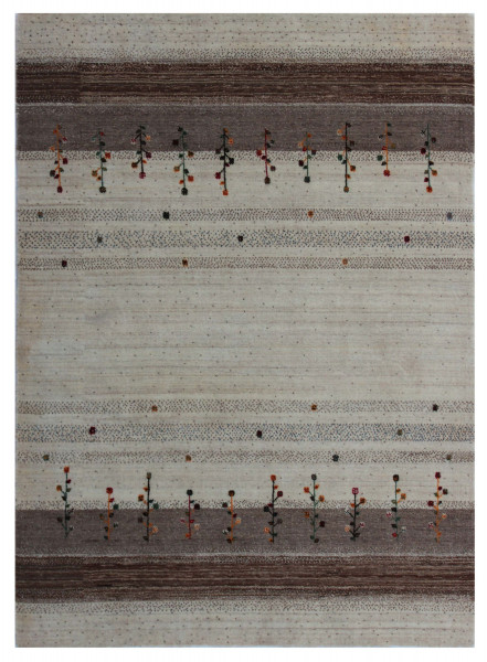 Teppich LORI LOOM beige in beige aus Schurwolle