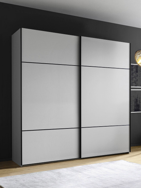 Kleiderschrank MONDO AJANA in Seidengrau aus Dekor