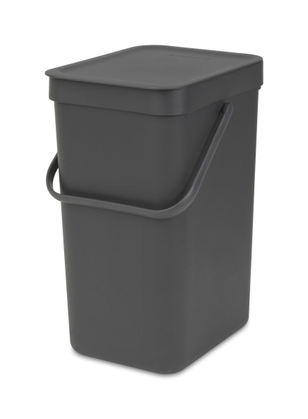 Abfalleimer SORT & GO in grau