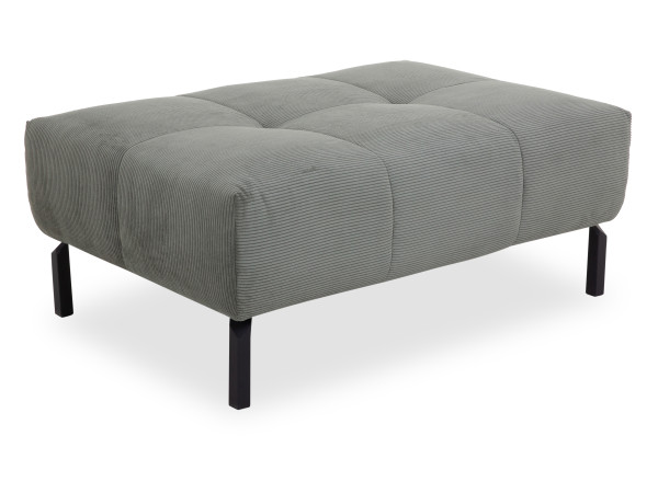 Hocker CECILIA 2.0 in oliv aus Stoff