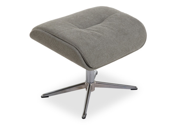 Hocker HARPER KELTY in eucalyptus aus Stoff