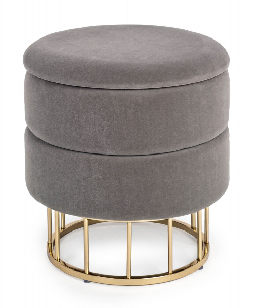 Hocker PAVLINA in grau