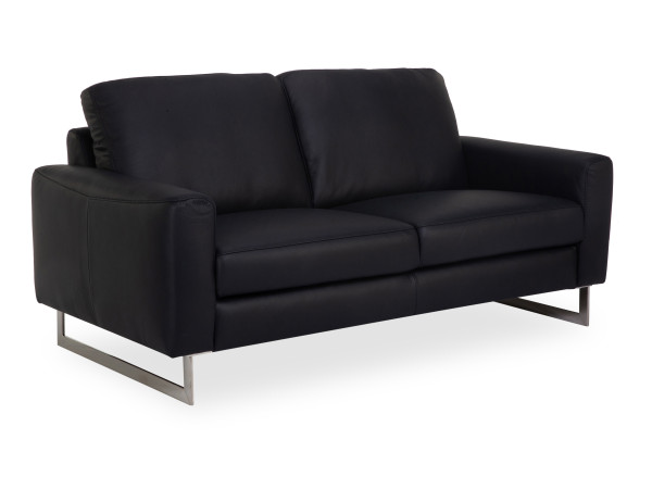 Sofa SCHILLIG ALEXX in schwarz aus Leder