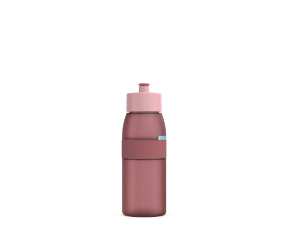Sporttrinkflasche ELLIPSE in pink aus Kunststoff