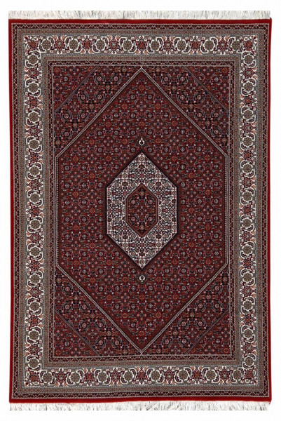 Teppich BIDJAR 12,5/70 in rot aus Mischgewebe