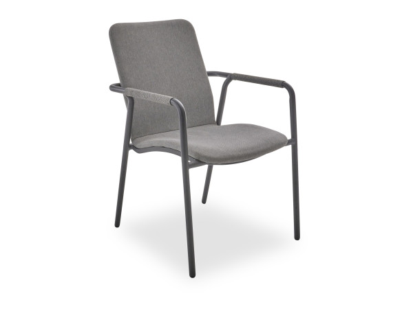 Stapelstuhl outdoor REPTON in grau
