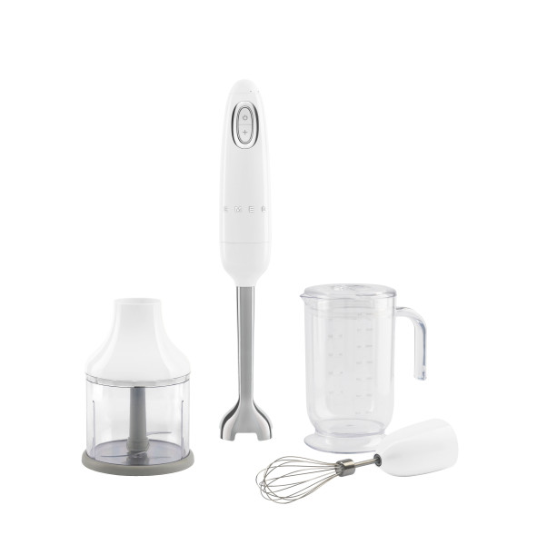 Stabmixer-Set smeg in weiß
