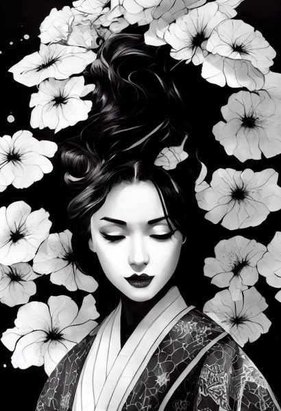 Akustikbild ASIA LOTUS aus Materialmix