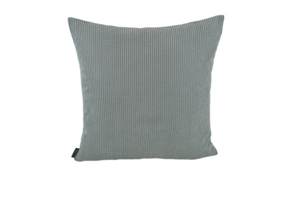 Kissen NEW WAVE in rauchblau aus Polyester