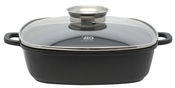Servierpfanne ELO ALUCAST in anthrazit aus Aluminium