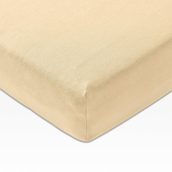 Spannbettlaken JOOP! Jersey in beige aus Mischgewebe