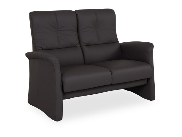 Sofa himolla 2 Sitzer BODENSEE 1 in schlamm aus Leder