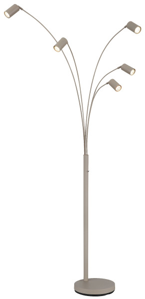 Stehleuchte ROBBY in beige aus Metall