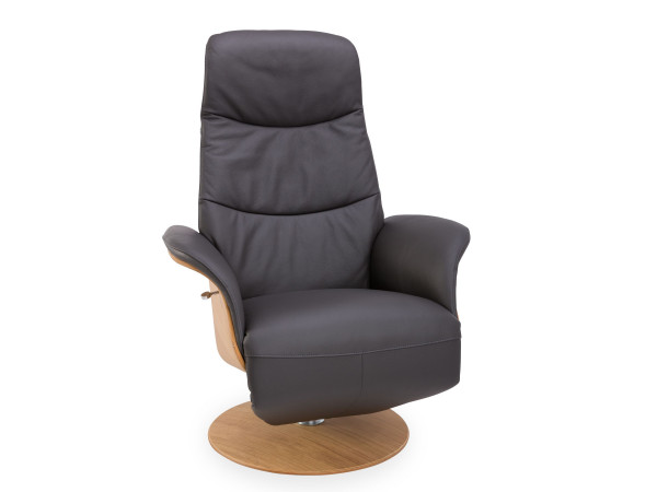 Relaxsessel vito 5093 in anthrazit aus Leder