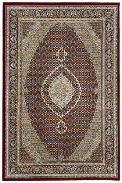 Teppich DIAMOND Mahi Täbriz in rot aus Acryl